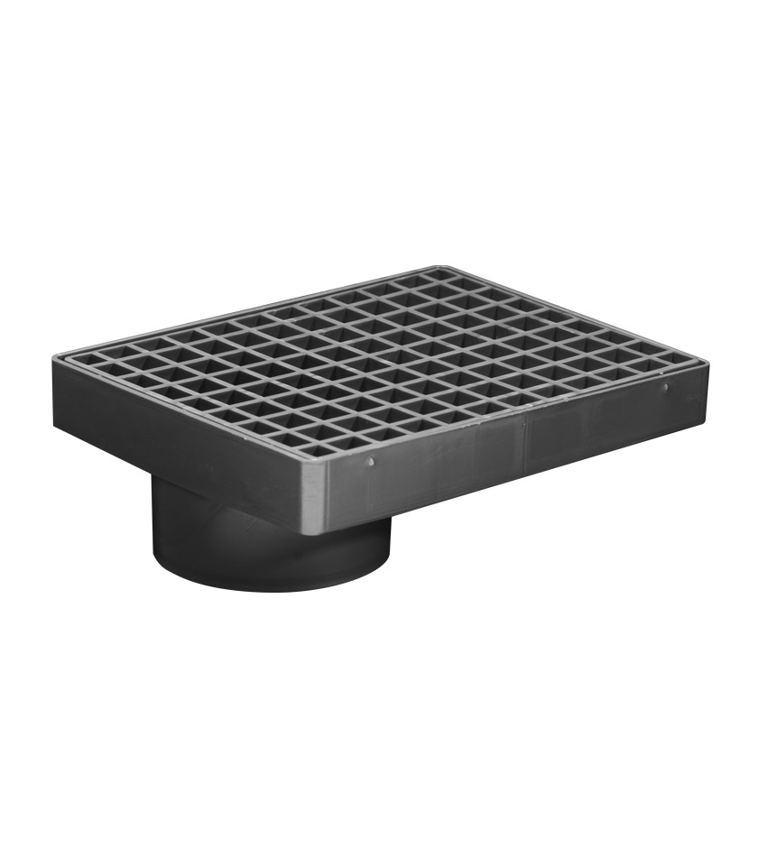 SWF0626 Storm PVC Grate Offset