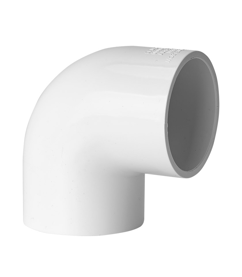 PVC PRESSURE ELBOW - 50mm, 90º - Holman Plumbing